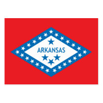 State of Arkansas flag Business Card Templates