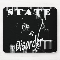 State of Disorder Mousepad by Absinthia State of Disorder Mousepad