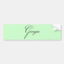 State of Georgia Bumper Sticker