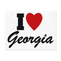 State of Georgia Gifts and Tees for Kids, Adults postcards