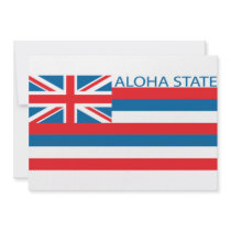 State of Hawaii flag Invites