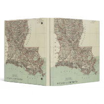 State of Louisiana Vinyl Binders