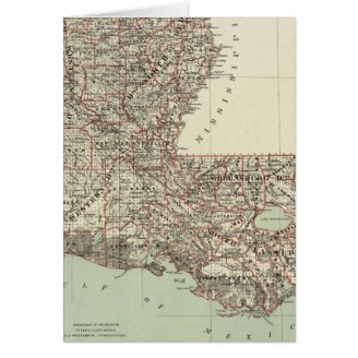 State of Louisiana Greeting Cards