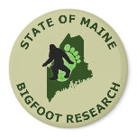 State of Maine Bigfoot Research Magnets