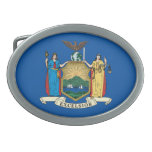 State of New York flag Belt Buckle