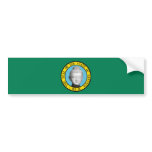 State Of Nirvana Flag Bumper Stickers