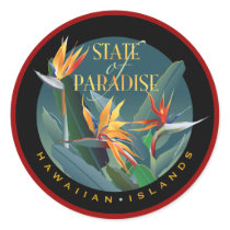 State of Paradise stickers by la2hawaii State of Paradise stickers