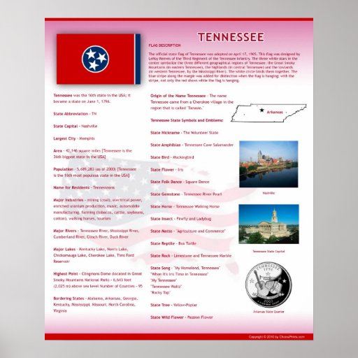 State of Tennessee,TN Posters