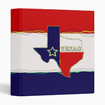 STATE OF TEXAS 3 RING BINDER