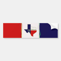 STATE OF TEXAS BUMPER STICKER
