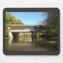 State Rd Bridge Ashtabula County Ohio Mouse Pad