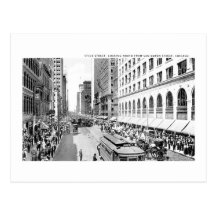 State Street, Chicago, Illinois Postcard