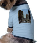 State Street north from Madison Street Chicago Pet Tee Shirt