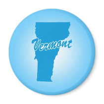 State Vermont magnets by trendyteeshirts State Vermont magnets