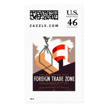 Staten Island Trade 1937 WPA Postage