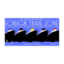 Staten Island Trade Zone 1937 WPA posters by lc_wpa Staten Island Trade Zone 1937 WPA posters