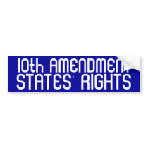 States' Rights Bumper Sticker