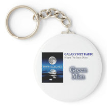 Station Logo - Green Man Key Chain