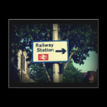Station Sign postcards