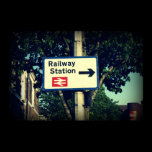 Station Sign posters