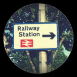 Station Sign stickers