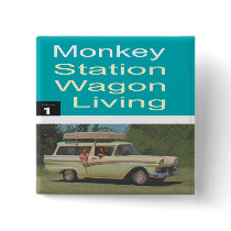 Station Wagon Living buttons by monkeyska Station Wagon Living buttons