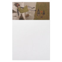 Stationary B. Stationery