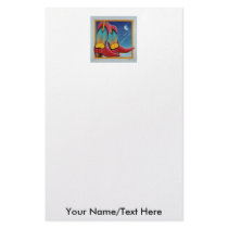 Stationary - Cowboy Boots, Sunrise Sunset Custom Stationery