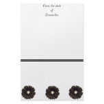 Stationary customize with your text custom stationery