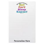 Stationary - Eat Fart Sleep Repeat Stationery