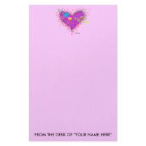 STATIONARY - HEARTS A FIRE! CUSTOMIZED STATIONERY