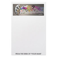 Stationary - Music Mask stationery