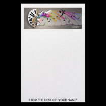 Stationary - Music Mask stationery