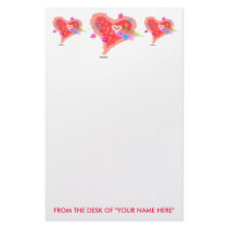 STATIONARY - One Crazy Heart Stationery Design