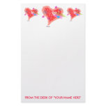 STATIONARY - One Crazy Heart Stationery Design