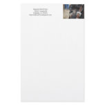 Stationary. Stationery