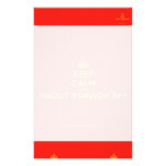 [Crown] keep calm and shout konnor bff  Stationery
