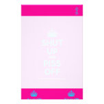 [Crown] shut up and piss off  Stationery