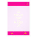 [Crown] freak out and hang up  Stationery