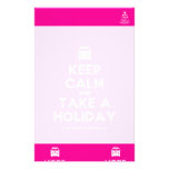 [Campervan] keep calm and take a holiday  Stationery