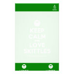 [Smile] keep calm and love skittles  Stationery