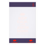 [Two hearts] keep calm, love justin beiber  Stationery