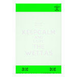 [UK Flag] keepcalm and love the wettas  Stationery