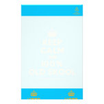 [Crown] keep calm am 100% old skool  Stationery