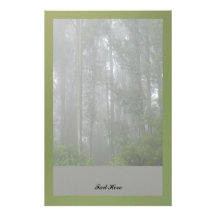 Stationery - Foggy Trees
