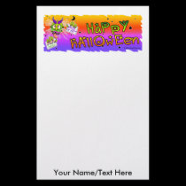 Stationery - HALLOWEEN BOOGEYMAN MONSTER stationery