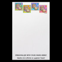 Stationery - Pop Art Cookies stationery