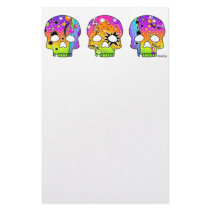 Stationery - POP ART SKULLS