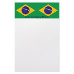 Stationery with Flag of Brazil