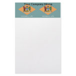 Stationery with Flag of Delaware